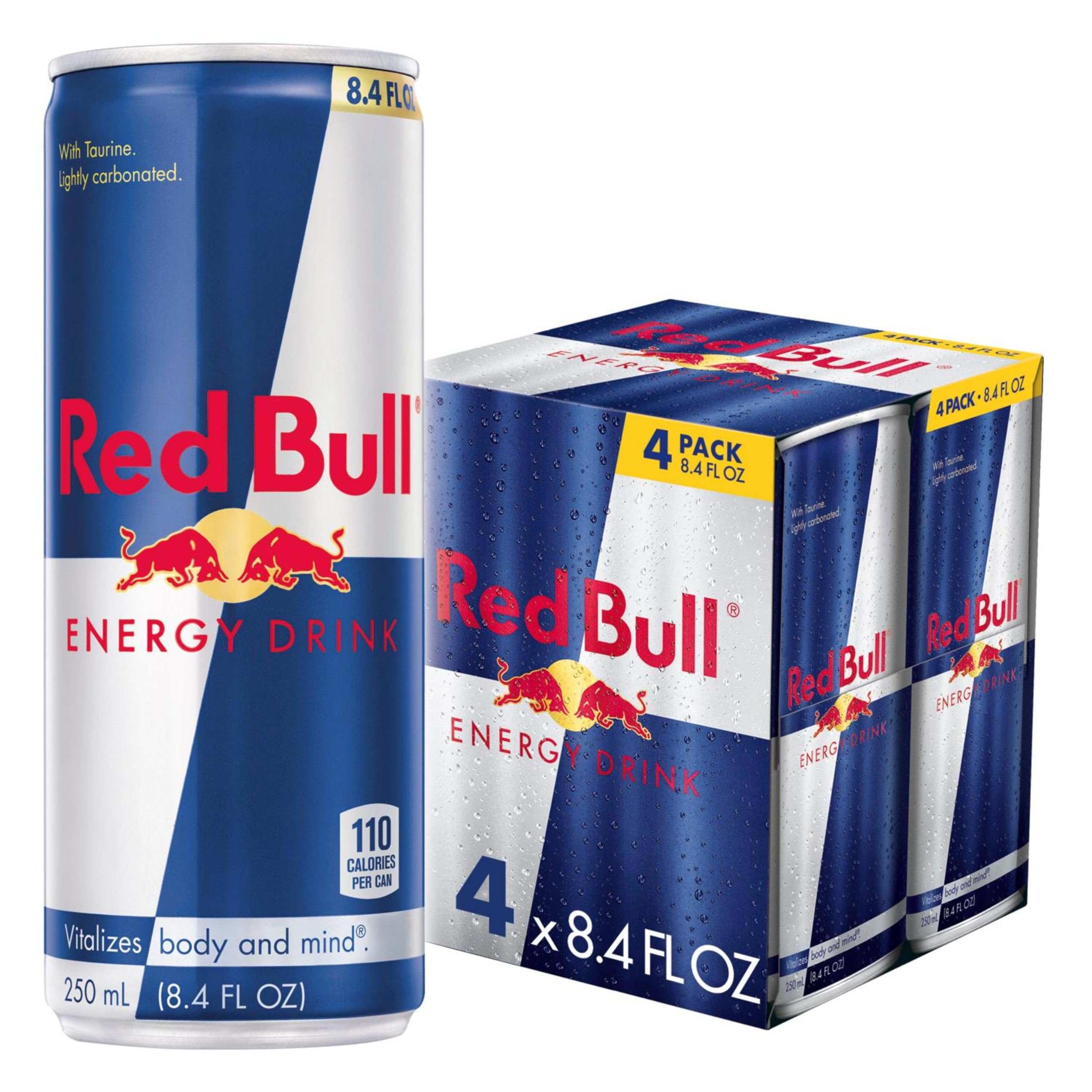 Red Bull Energy Drink Original 4-Pack 8.4 oz