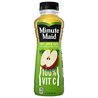 Minute Maid Juice 100% Apple 12 oz